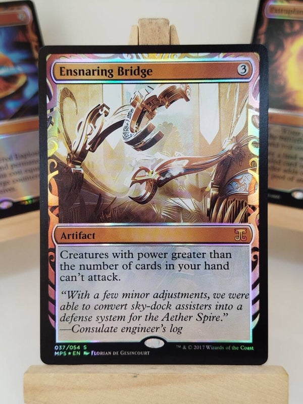 Ensnaring Bridge #37 - Kaladesh Inventions - Carte MTG Proxy HQ