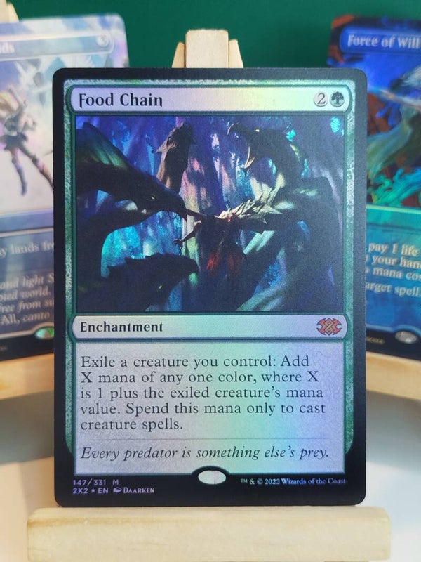 [F] Food Chain - Double Masters 2022 - Carte MTG Proxy HQ