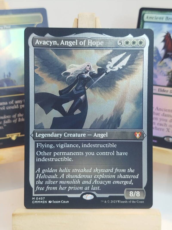 [F] Avacyn, Angel of Hope (Foil Etched) - Commander Masters - Carte MTG Proxy HQ