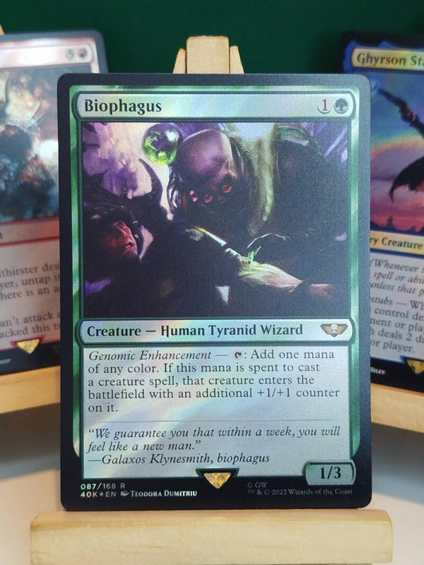 [F] Biophagus (Surge Foil) Warhammer 40,000 Commander - Carte MTG Proxy HQ