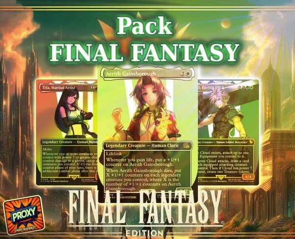 Pack Mercenary IV Surge Foil - FINAL FANTASY - Carte MTG Proxy HQ