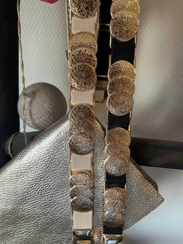 Riem Stretch munt zand