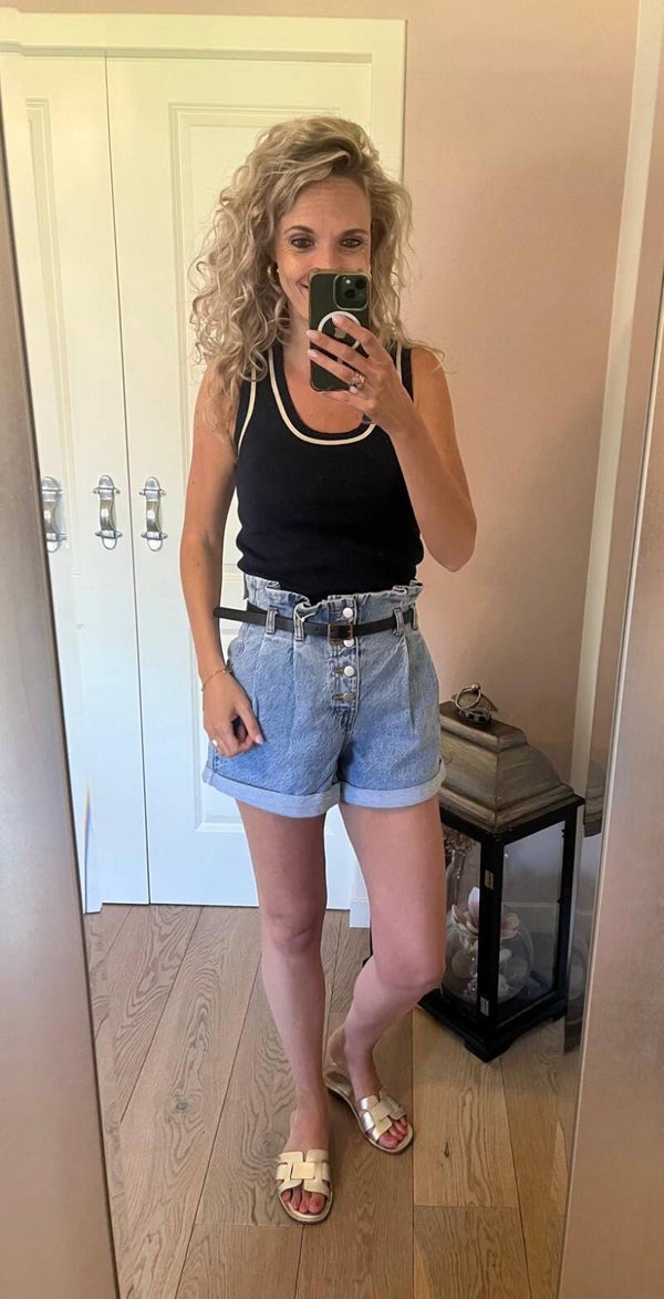 Short met riem 1J691