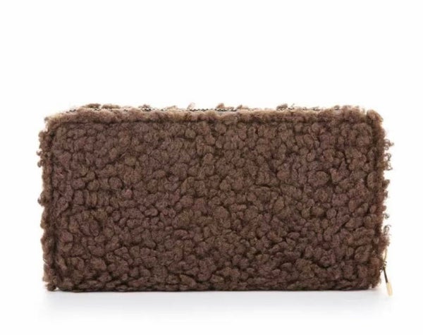 Teddy portemonnee choco