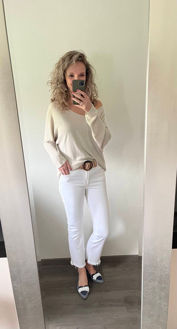 Witte broek