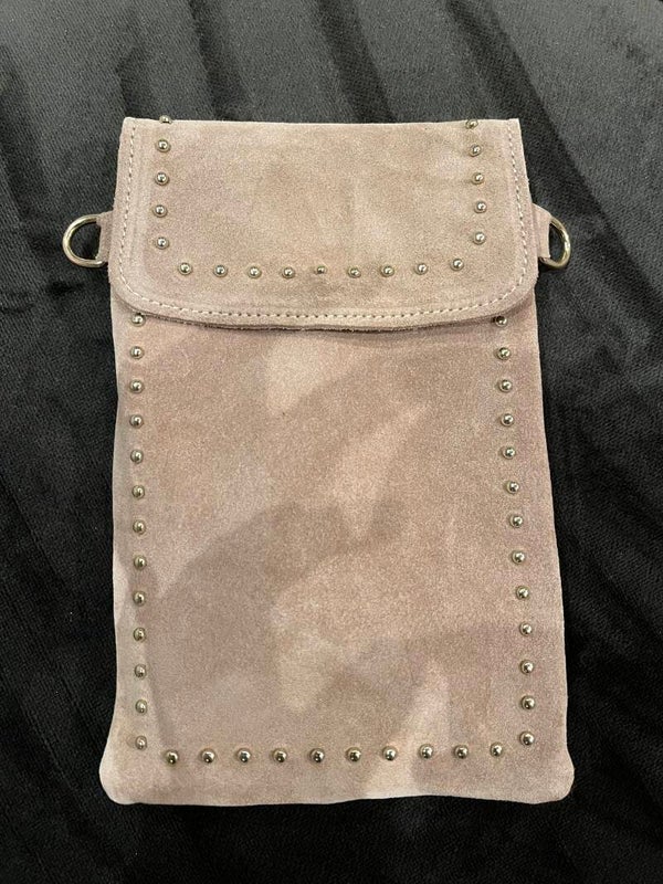 Telefoon tasje Tess suède