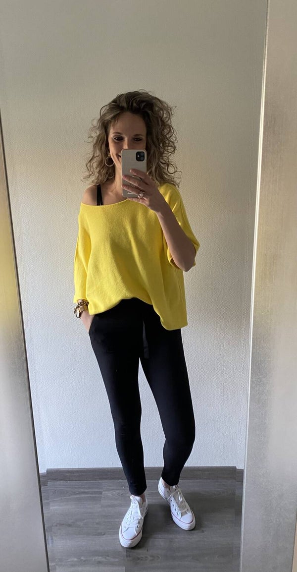 Trui Cindy geel