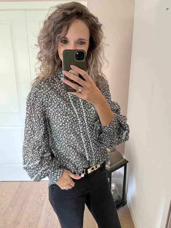 Blouse Tamar print