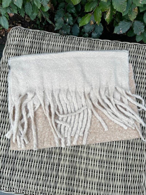 Sjaal zand/beige Babs