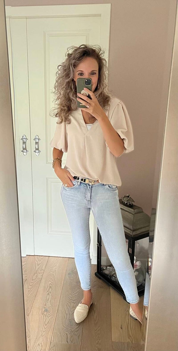 Jeans toxik light blue skinny