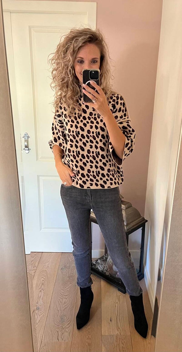Trui leopard