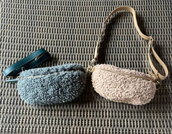 Cross bodybag blauw/groen