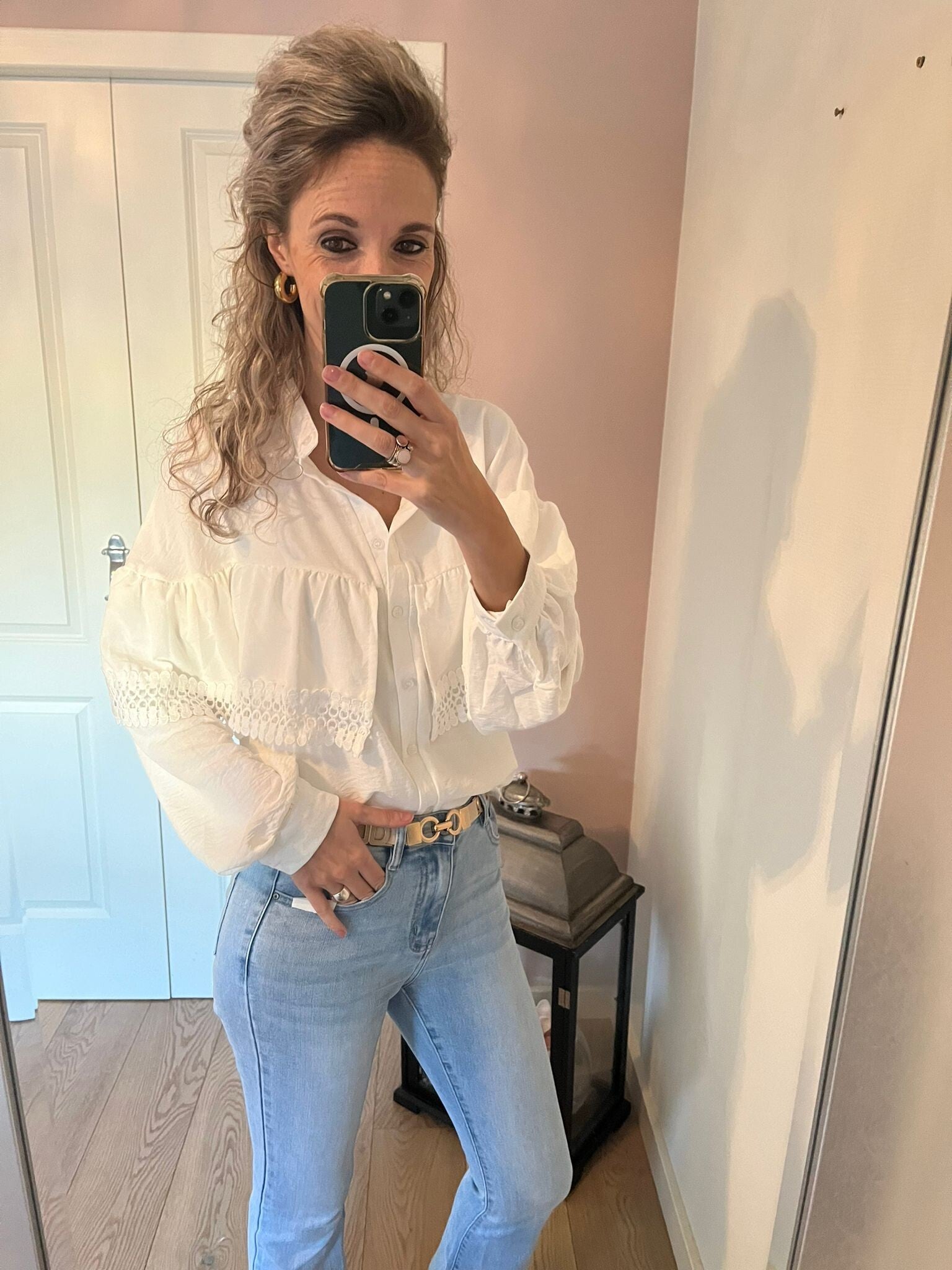 Blouse off White 3298