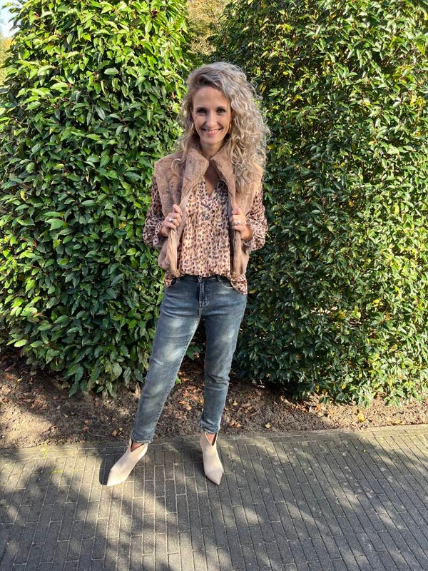 Blouse AP-2024 beige