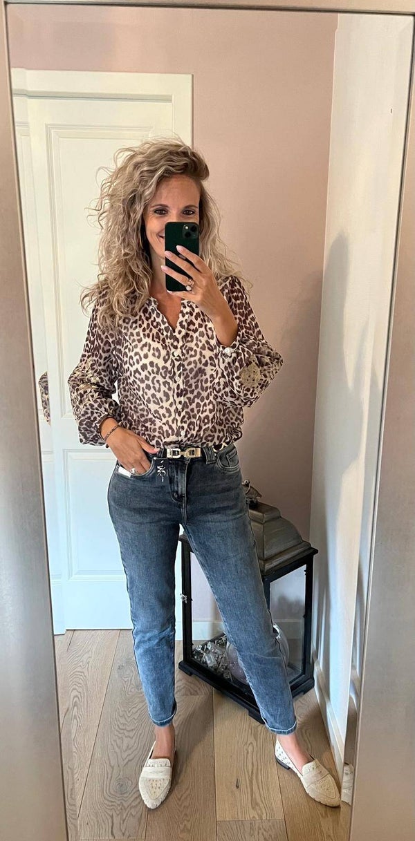 Blouse YYR127 leopard