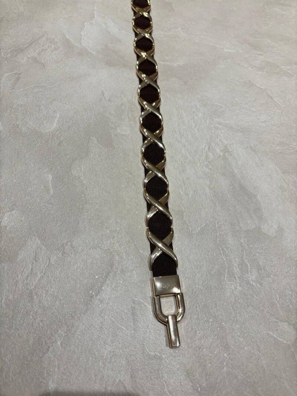 Stretch riem XX choco bruin