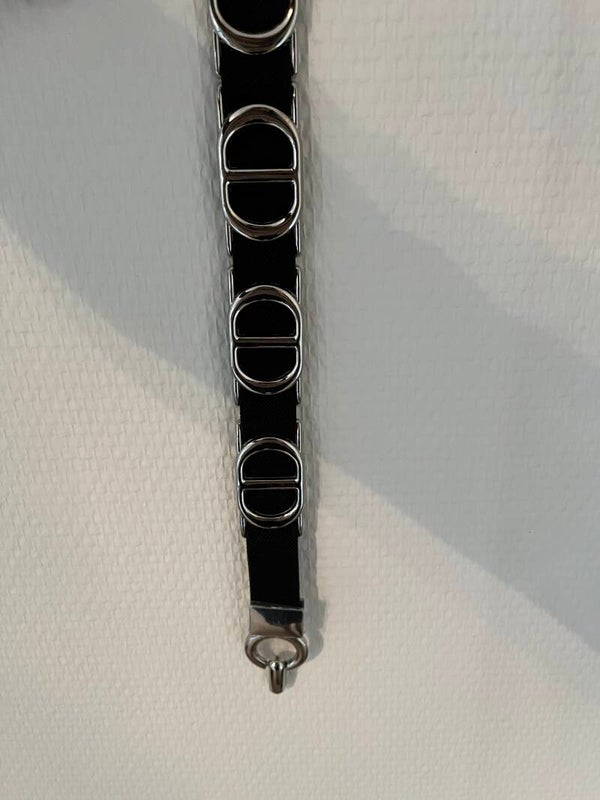 Riem Stretch zwart/zilver