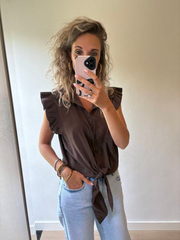 Blouse Bridget bruin