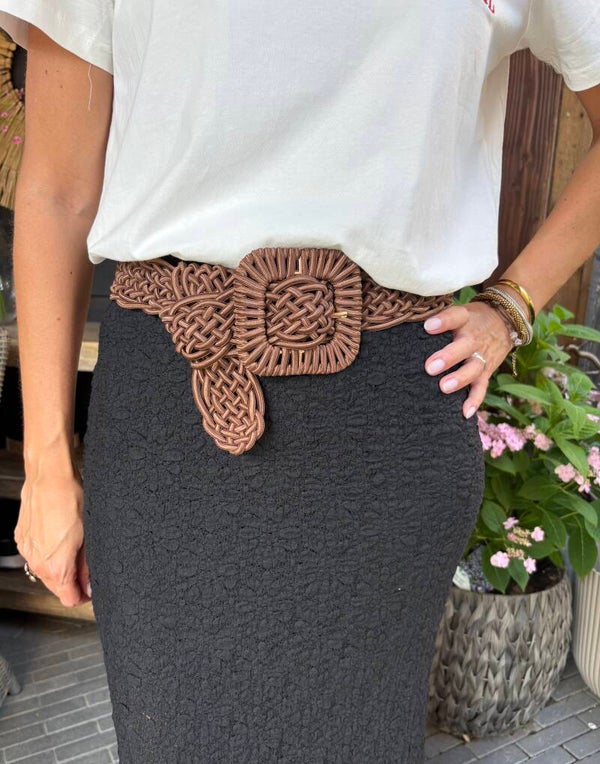 Riem Brown vlecht