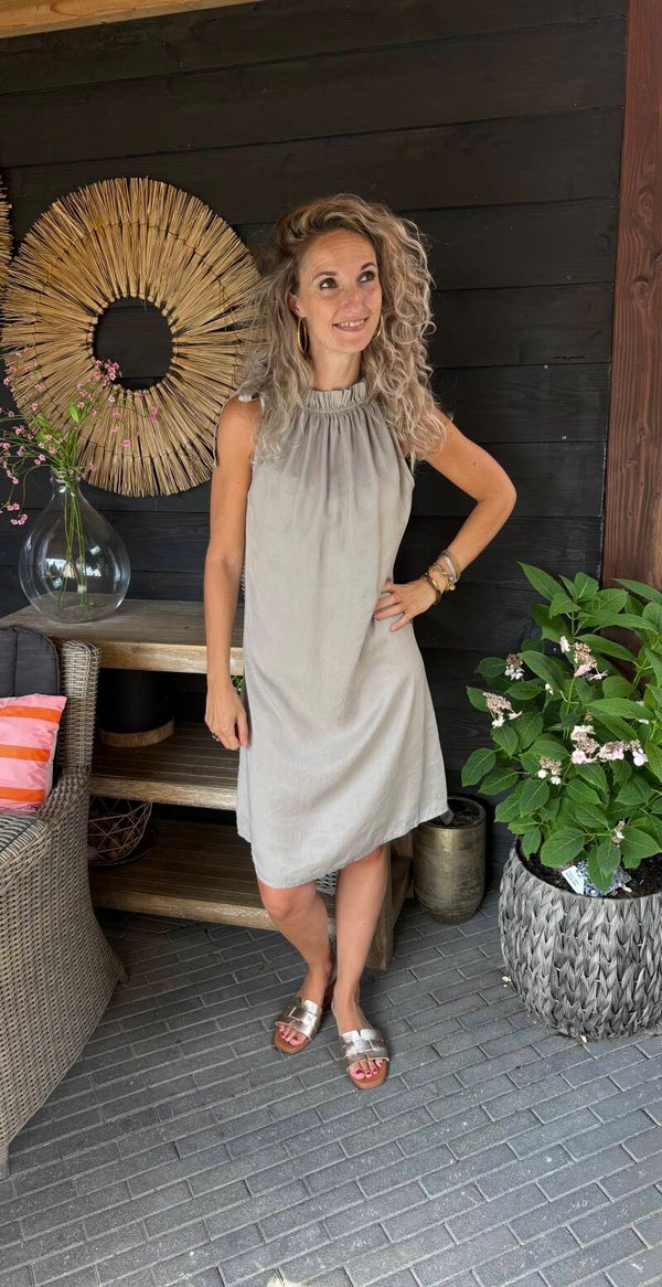 Jurk Halter grey