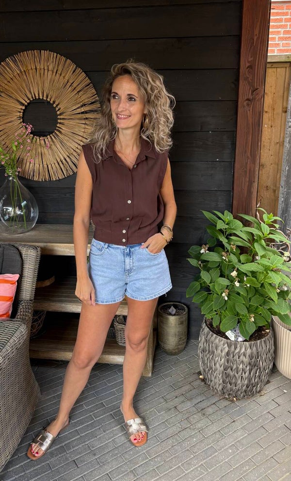 Blouse Brown Nancy