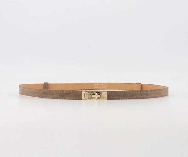Riem Garcia taupe verstelbaar