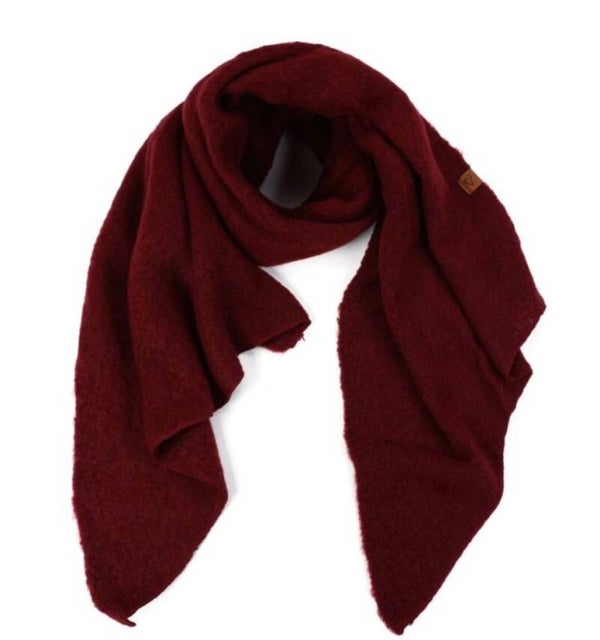 Sjaal SH702 Bordeaux
