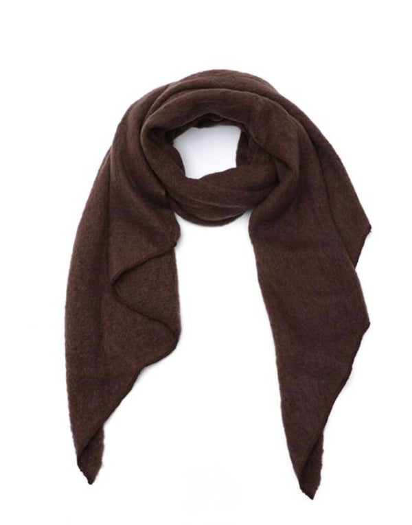 Sjaal SH702 dark brown