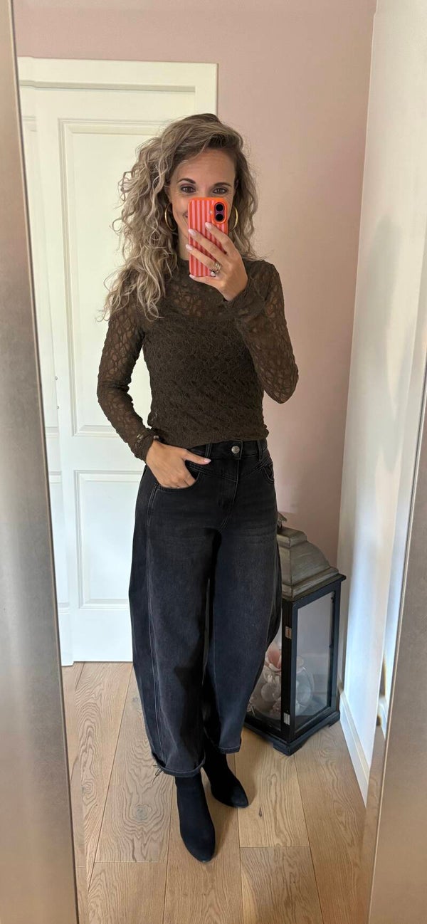 Jeans Balloon 9602 antraciet