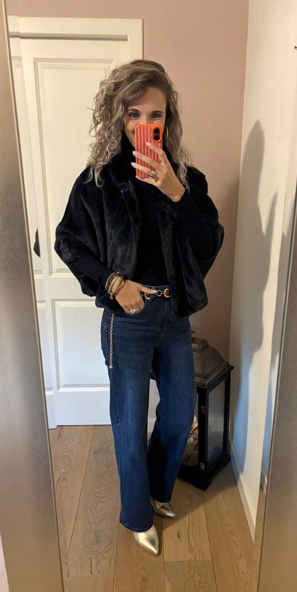 Poncho navy