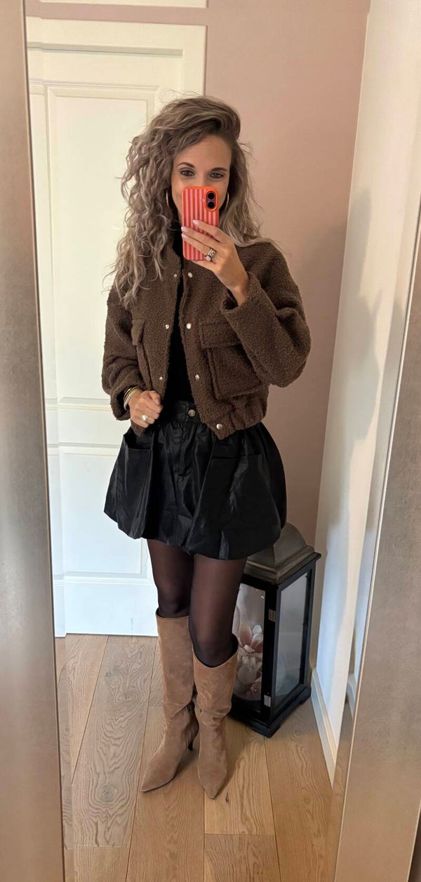 Bomber jasje teddy bruin