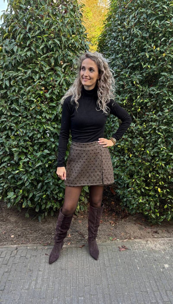 Skort met strikjes