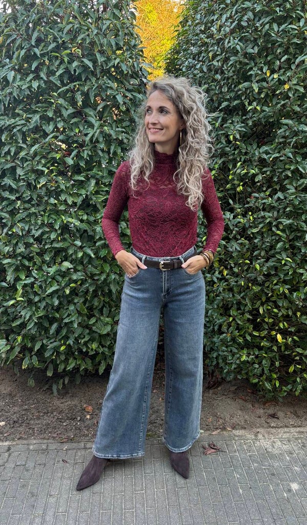 Jeans wide leg 323-5