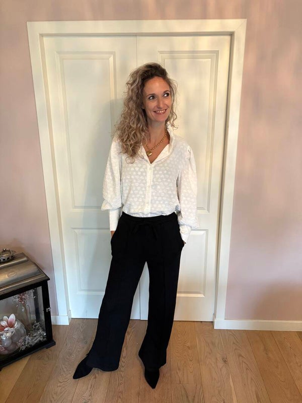 Witte blouse 93145