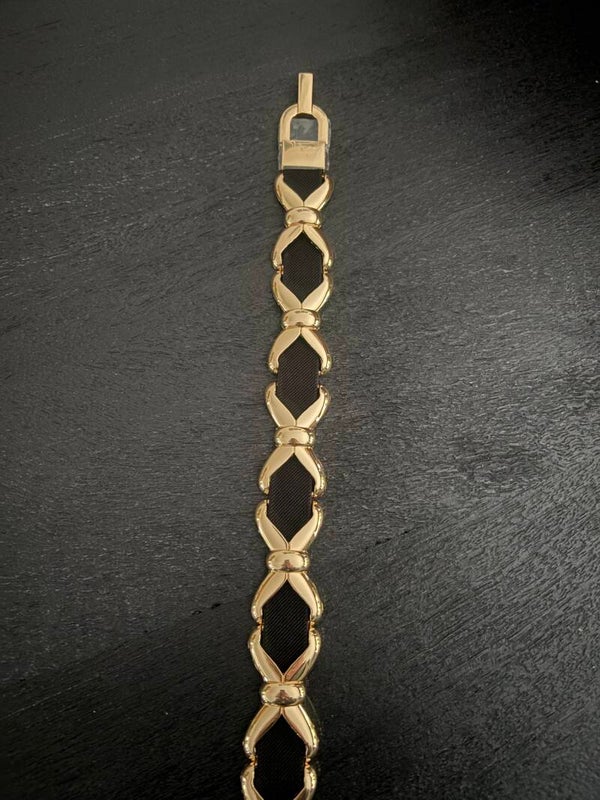 Riem stretch strik zwart