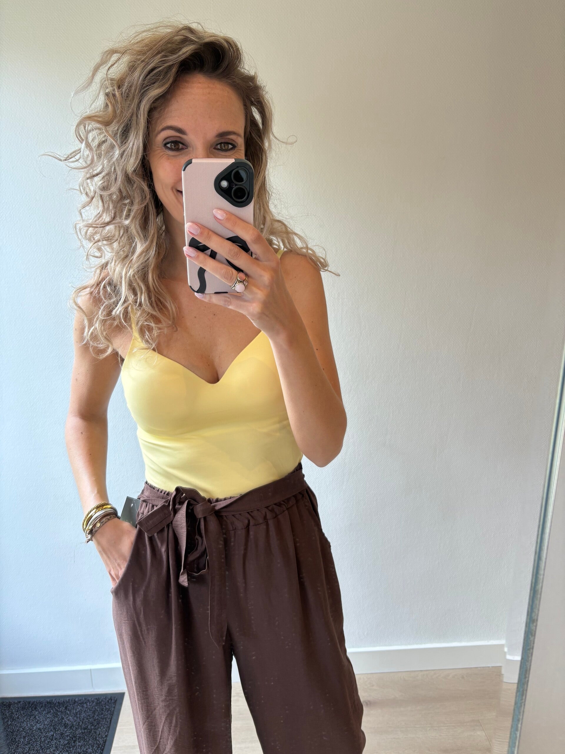 Comfort top geel 9708