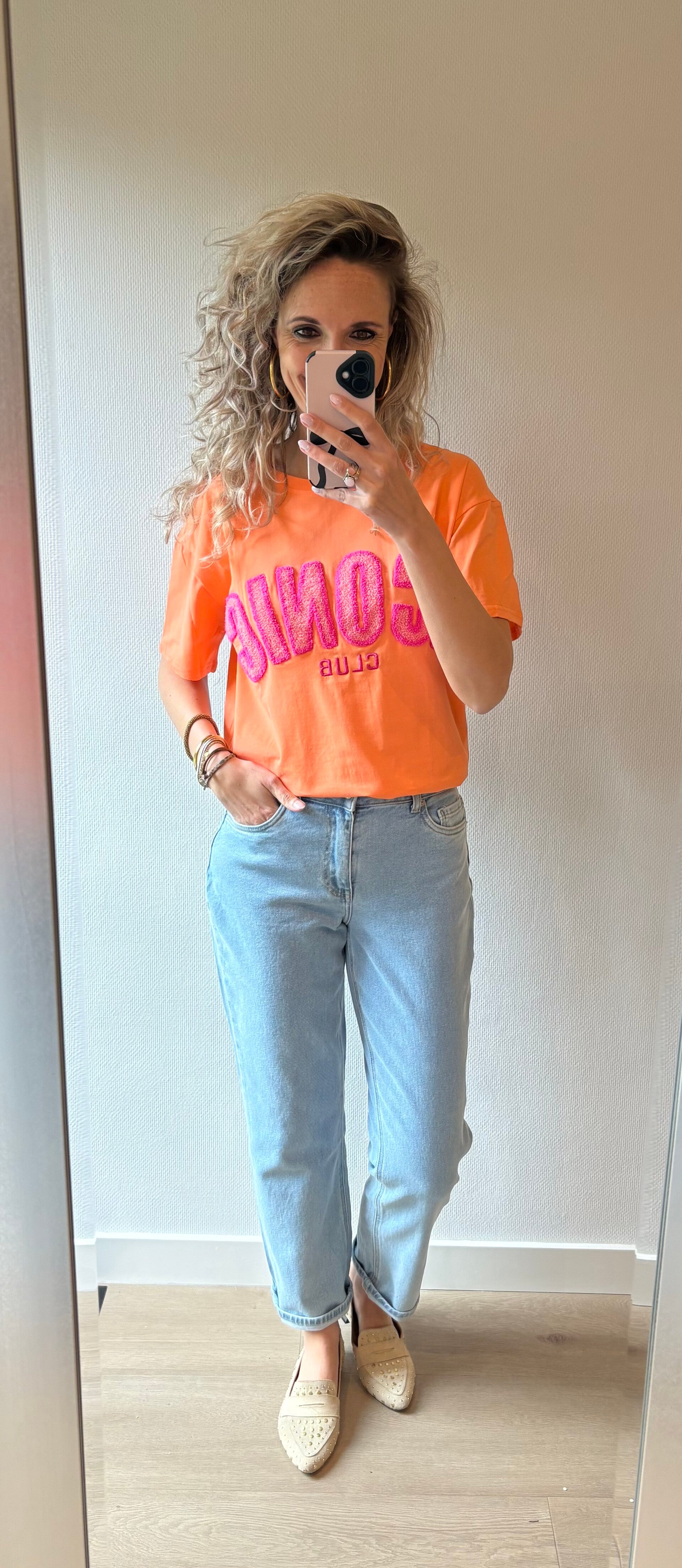 T-shirt Iconic Orange