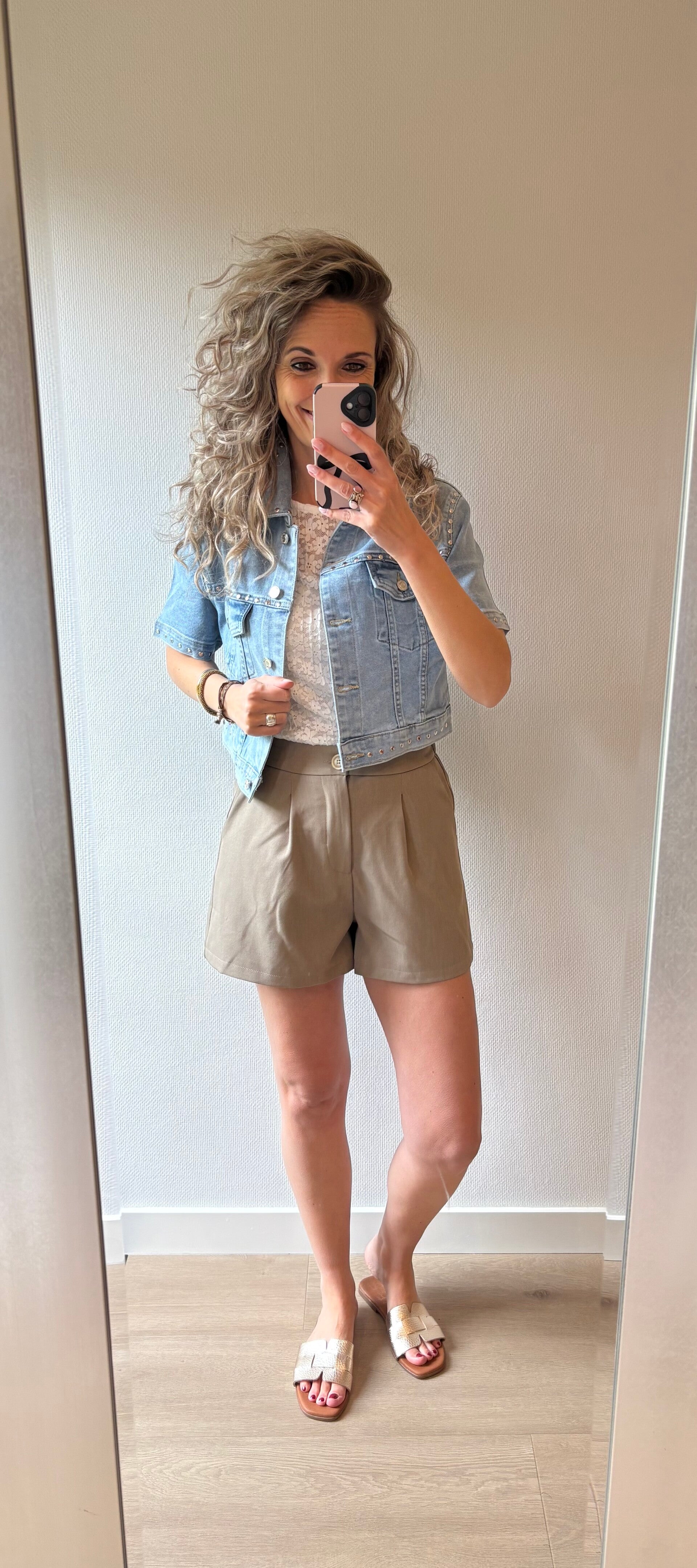 Short 7133 taupe