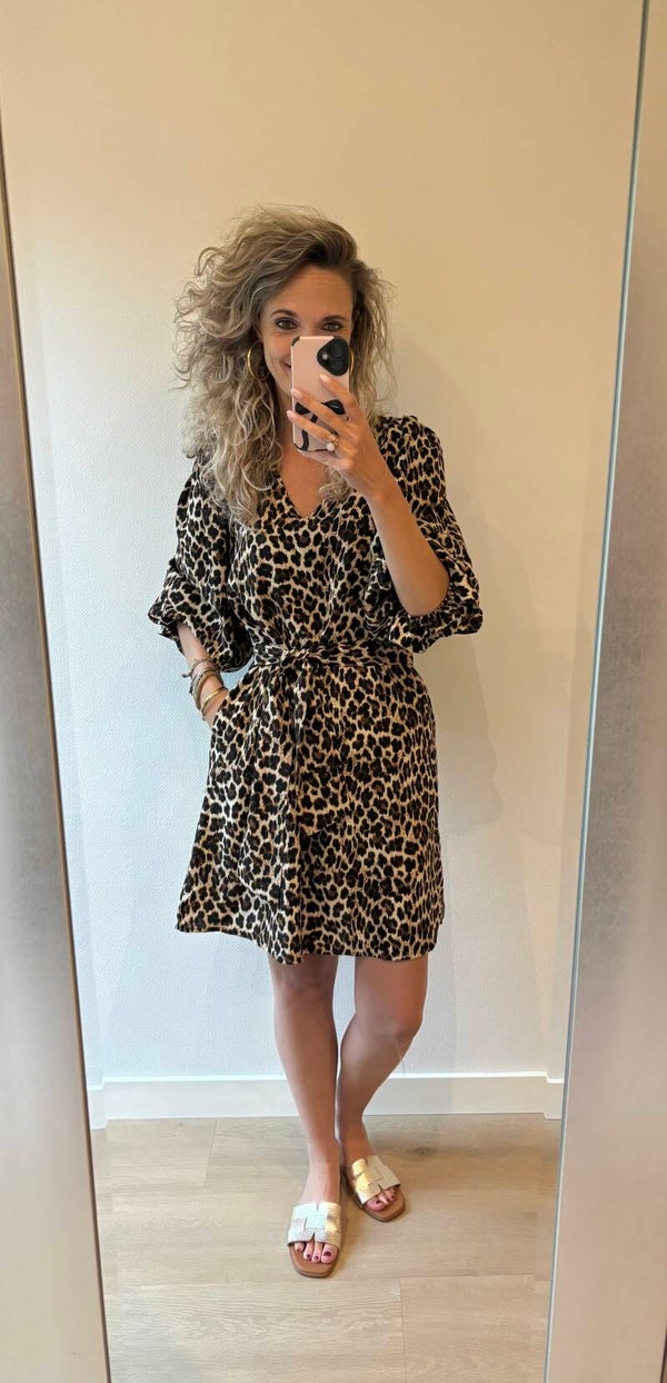 Jurk Leopard 5312