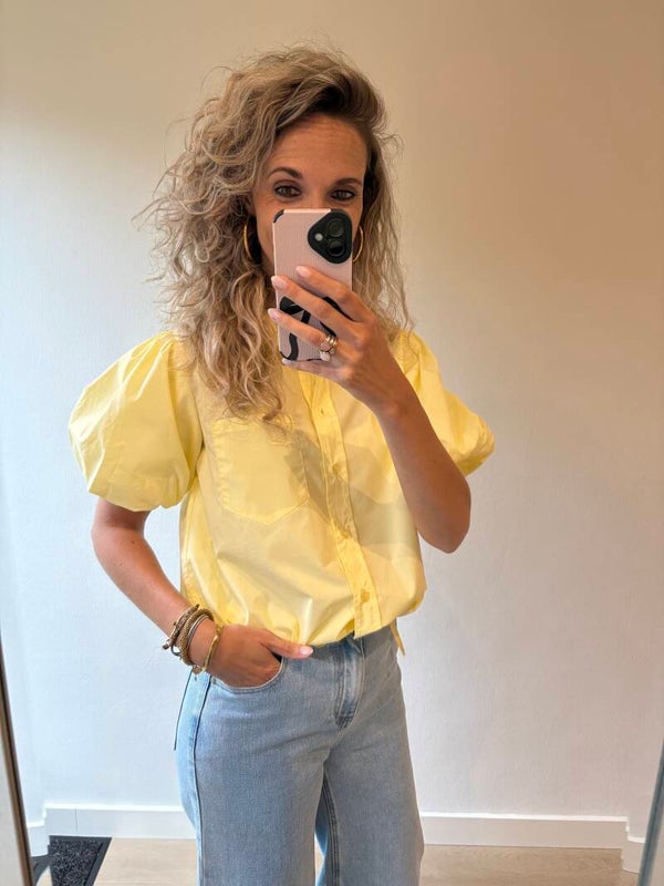 Blouse Ambika geel