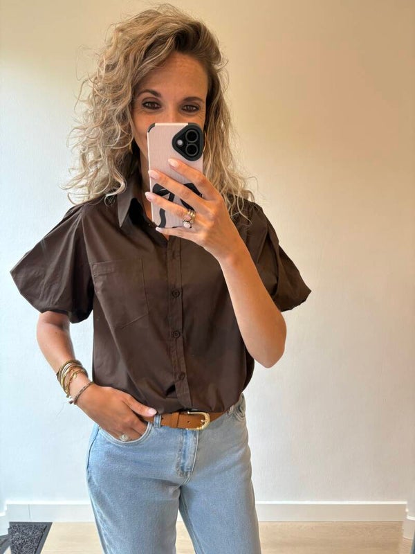 Blouse Ambika Brown