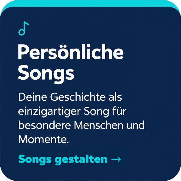 Persönliche Songs gestalten – individuelle Musik für besondere Menschen und Momente