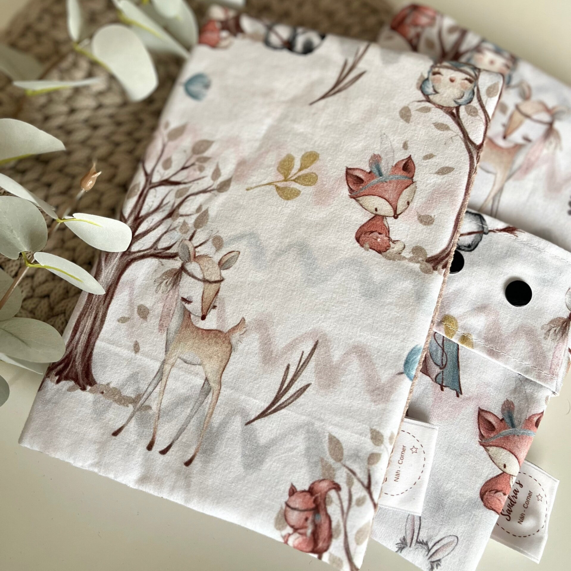 Set "Waldtiere Boho, Dark Beige"