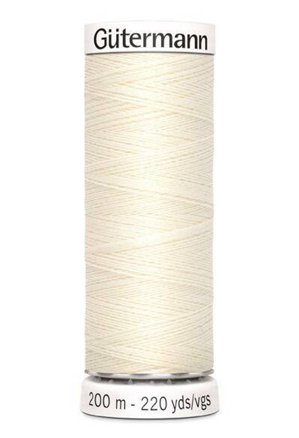 Gutermann 200 mtr #1 offwhite