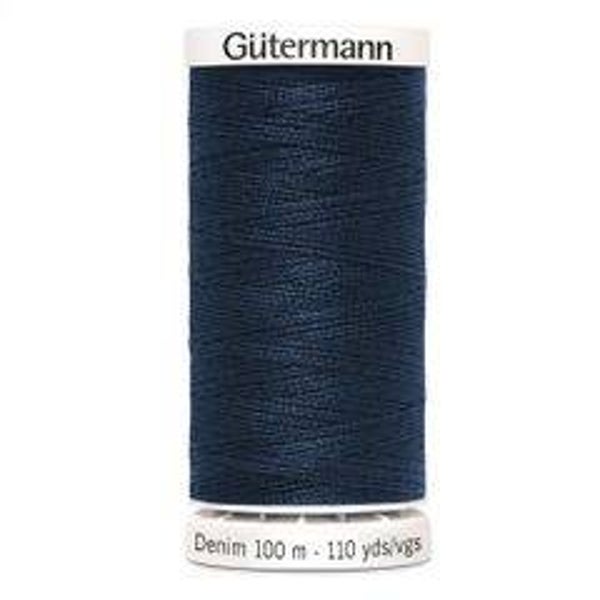 Gutermann Denim #6855 donkerblauw