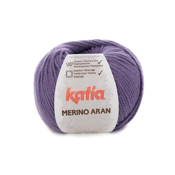 Merino Aran 89 Paars