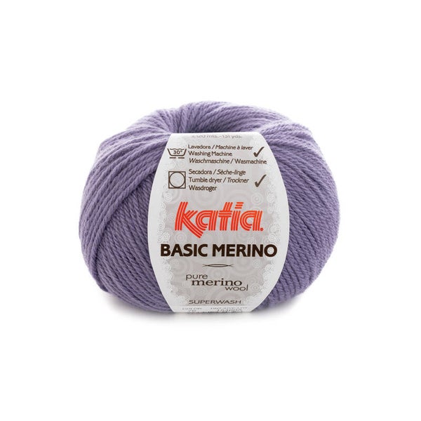 Basic Merino  76 Lila