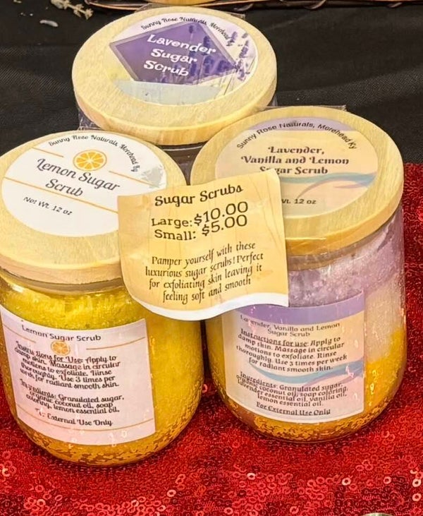 Moisturizing Sugar Scrubs
