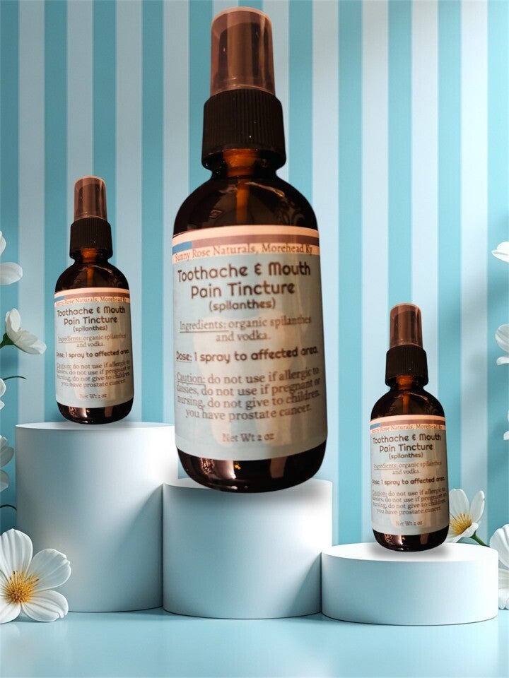TOOTHACHE AND MOUTH PAIN TINCTURE