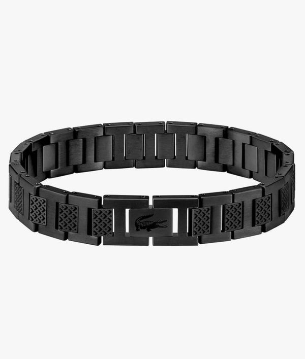 Lacoste Armband Herren Schwarz